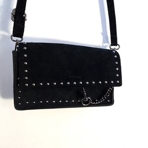 Persaman Black Studded Bag